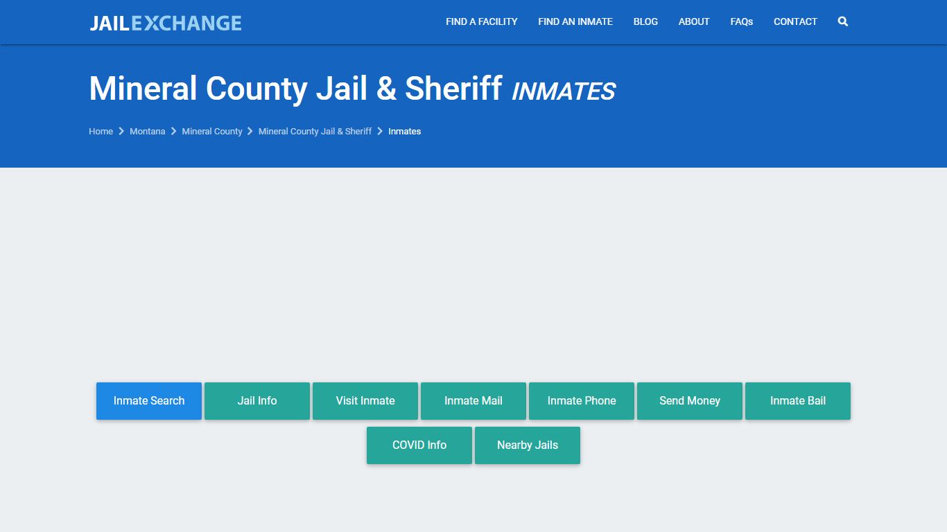 Mineral County Jail Inmates | Arrests | Mugshots | MT